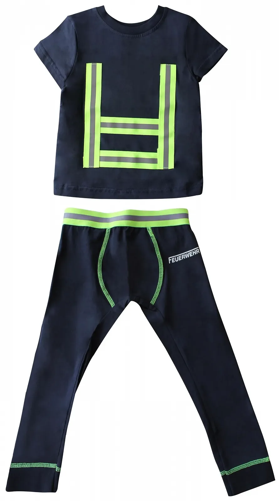 Пижама Ringelsuse Детская Пожарная Летняя Пожарный, фото №1