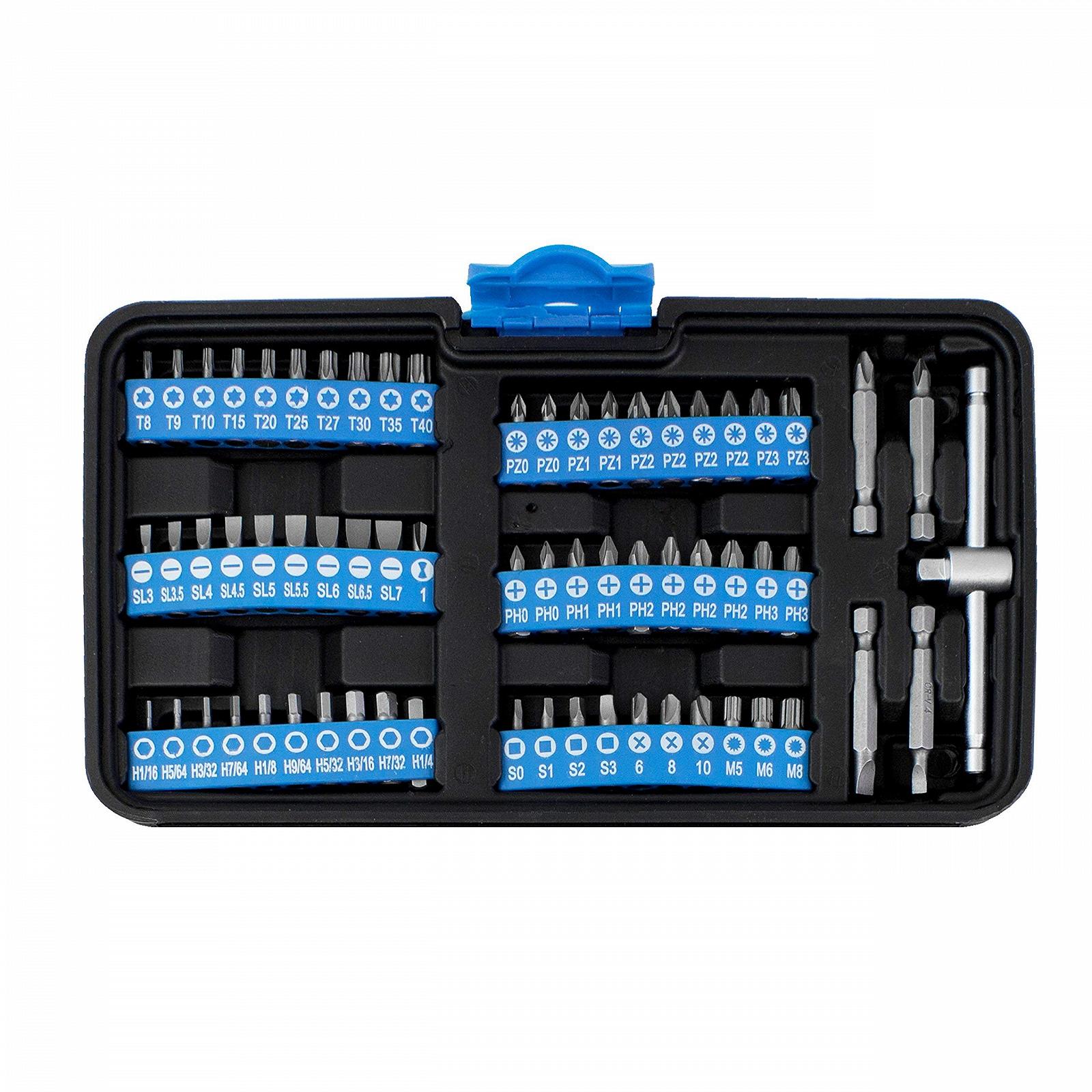 Набор Karcher Socket 130 шт. Хром ванадиевый, фото №3