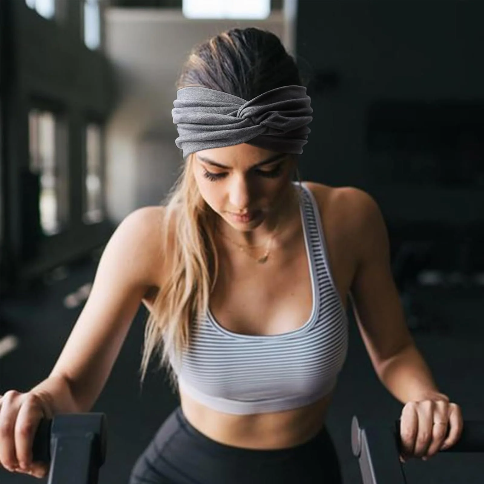 Набір з 10 пов'язок для волосся Широкі, фото №6