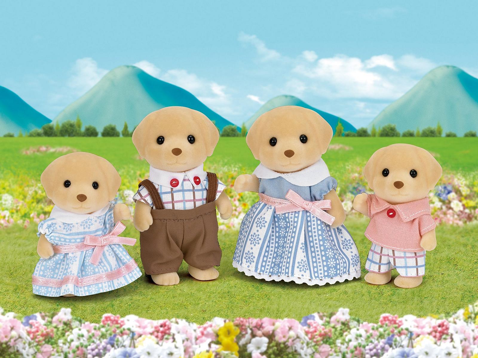 Куклы Sylvanian Families 5182 Yellow Labrador Family, фото №3