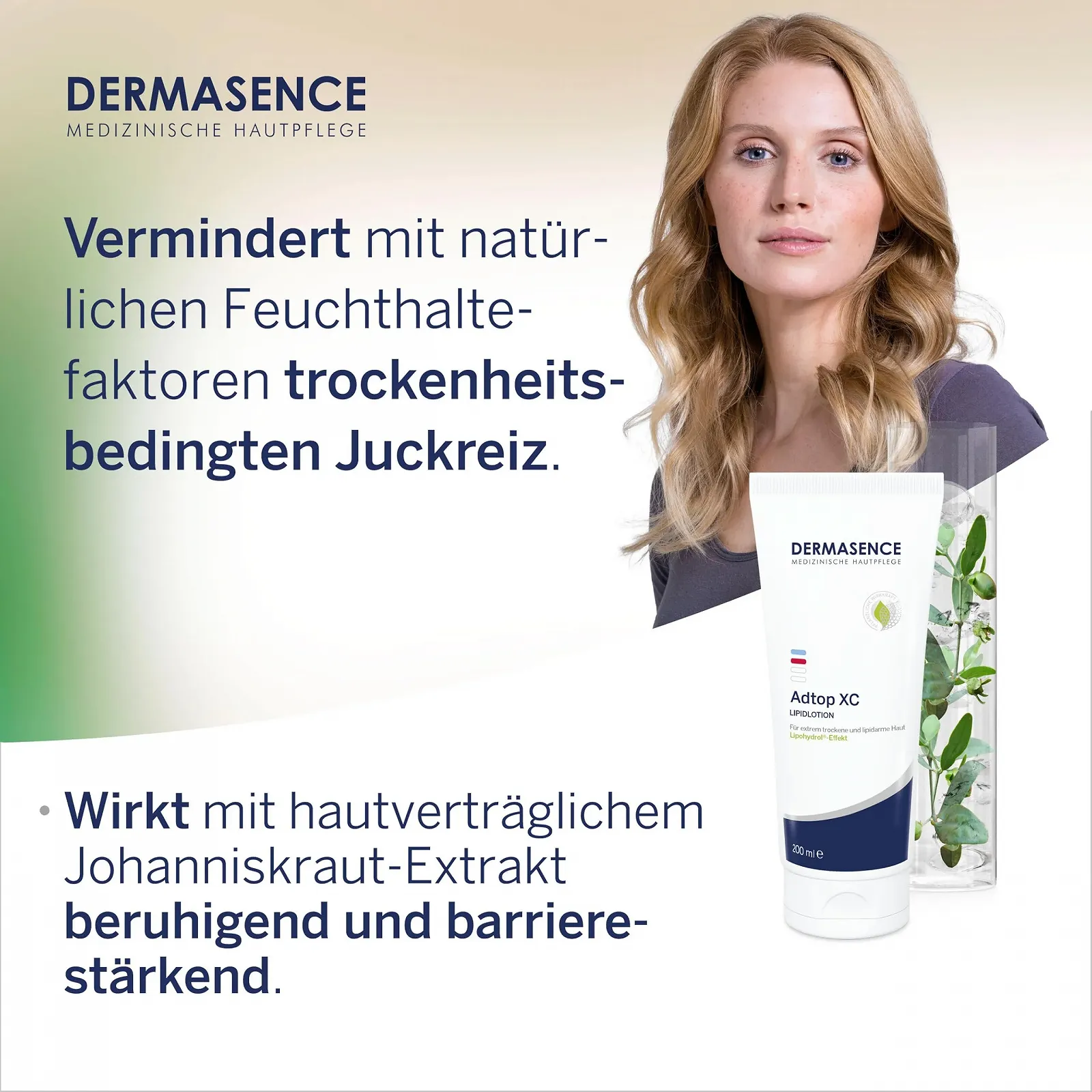 Лосьон для тела DERMASENCE Adtop XC Lipid 200мл для очень сухой и чувствительной кожи, снимает зуд и напряжение с растительными маслами, без запаха, веганский, для взрослых и детей, фото №4