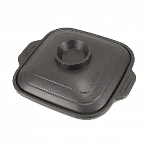 Кастрюля VALICLUD из алюминиевого сплава с крышкой Европейский стиль Серебристая - Фото 1