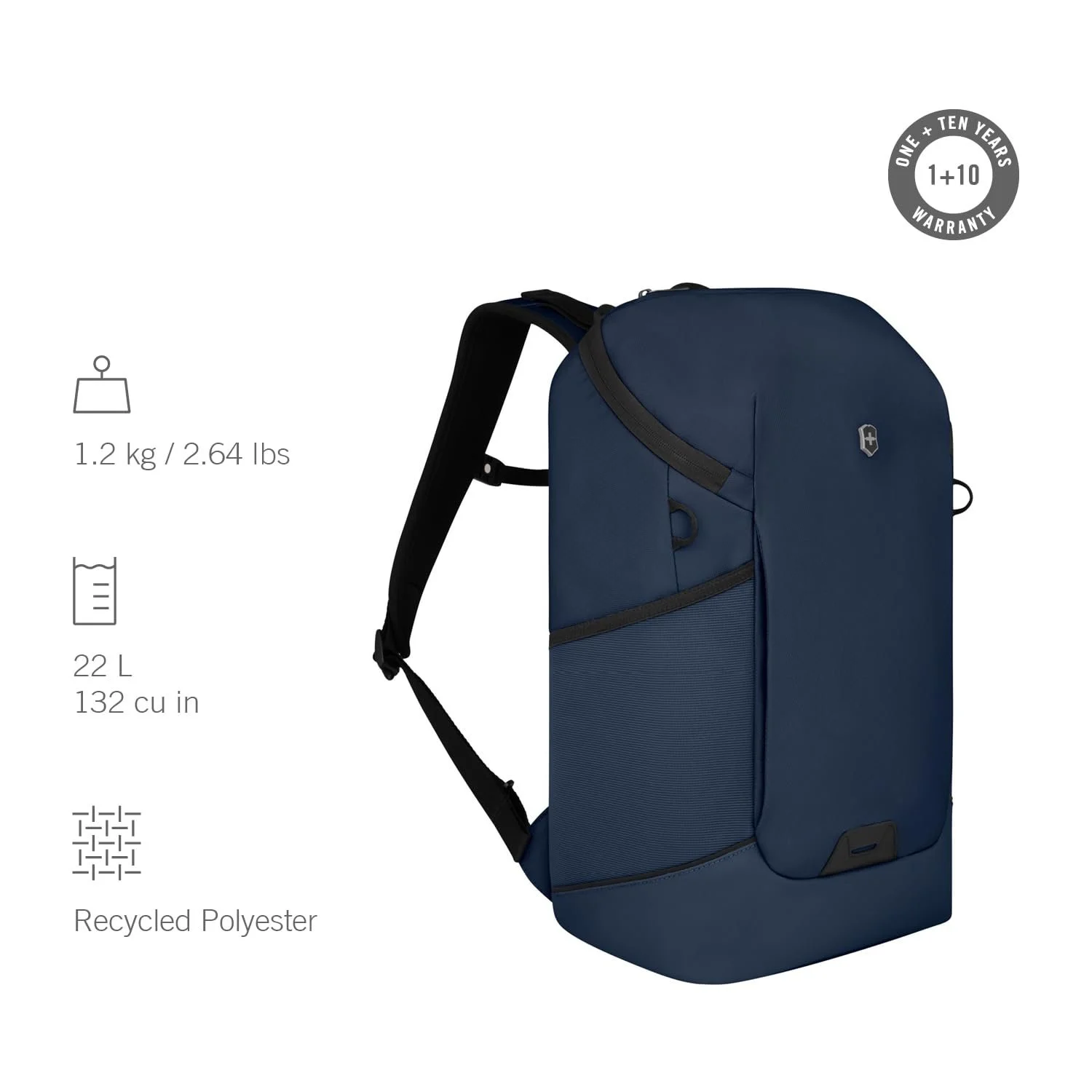 Рюкзак для ноутбука Victorinox Altmont Modern 15.6 дюймов Темно-синий, фото №3 Рюкзак для ноутбука Victorinox Altmont Modern 15.6 дюймов Темно-синий, фото №3