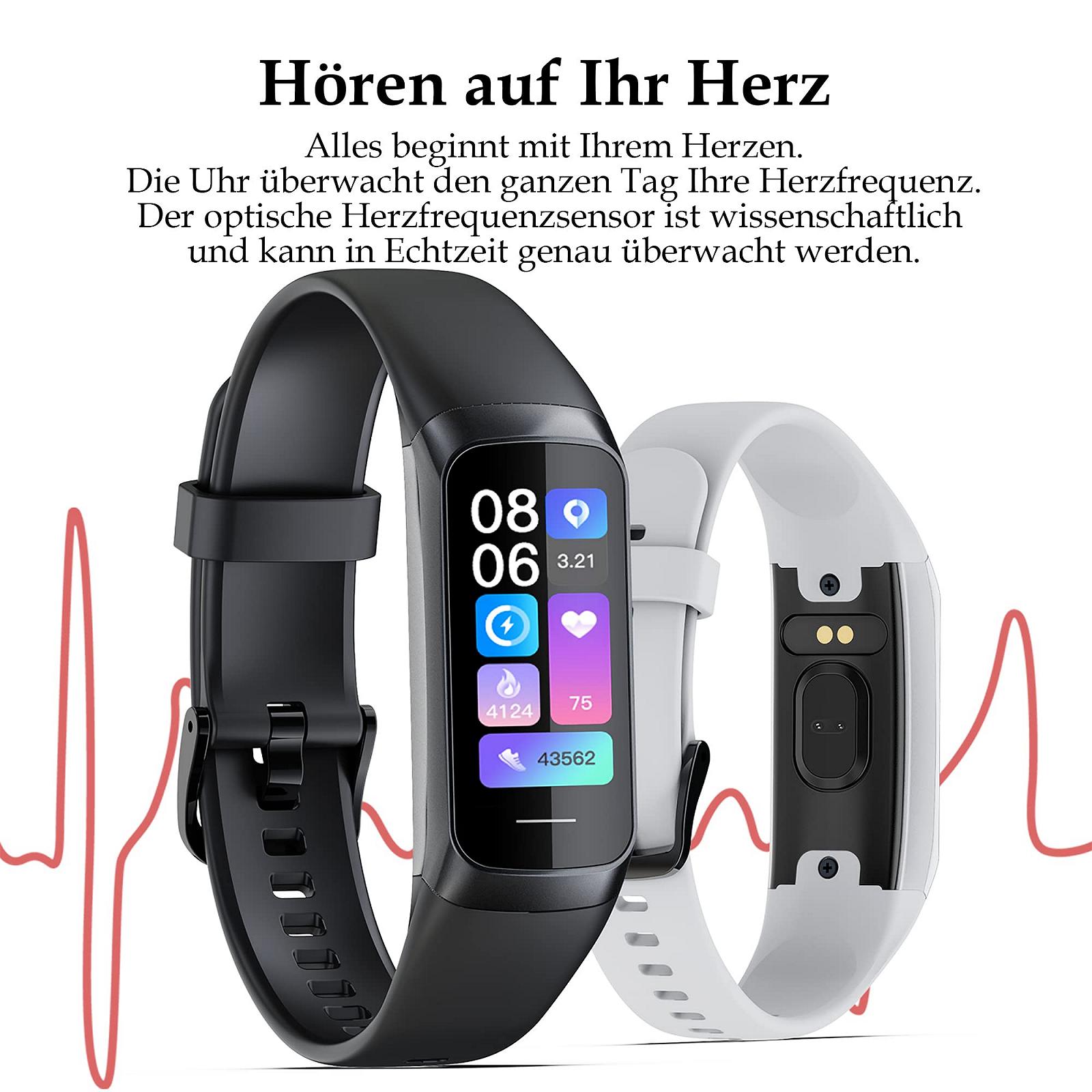 Часы findtime Fitness Men's Smartwatch с измерением кровяного давления Health Sports Women's Pedometer без приложения и мобильного телефона Heart Rate Monitor Running, фото №2