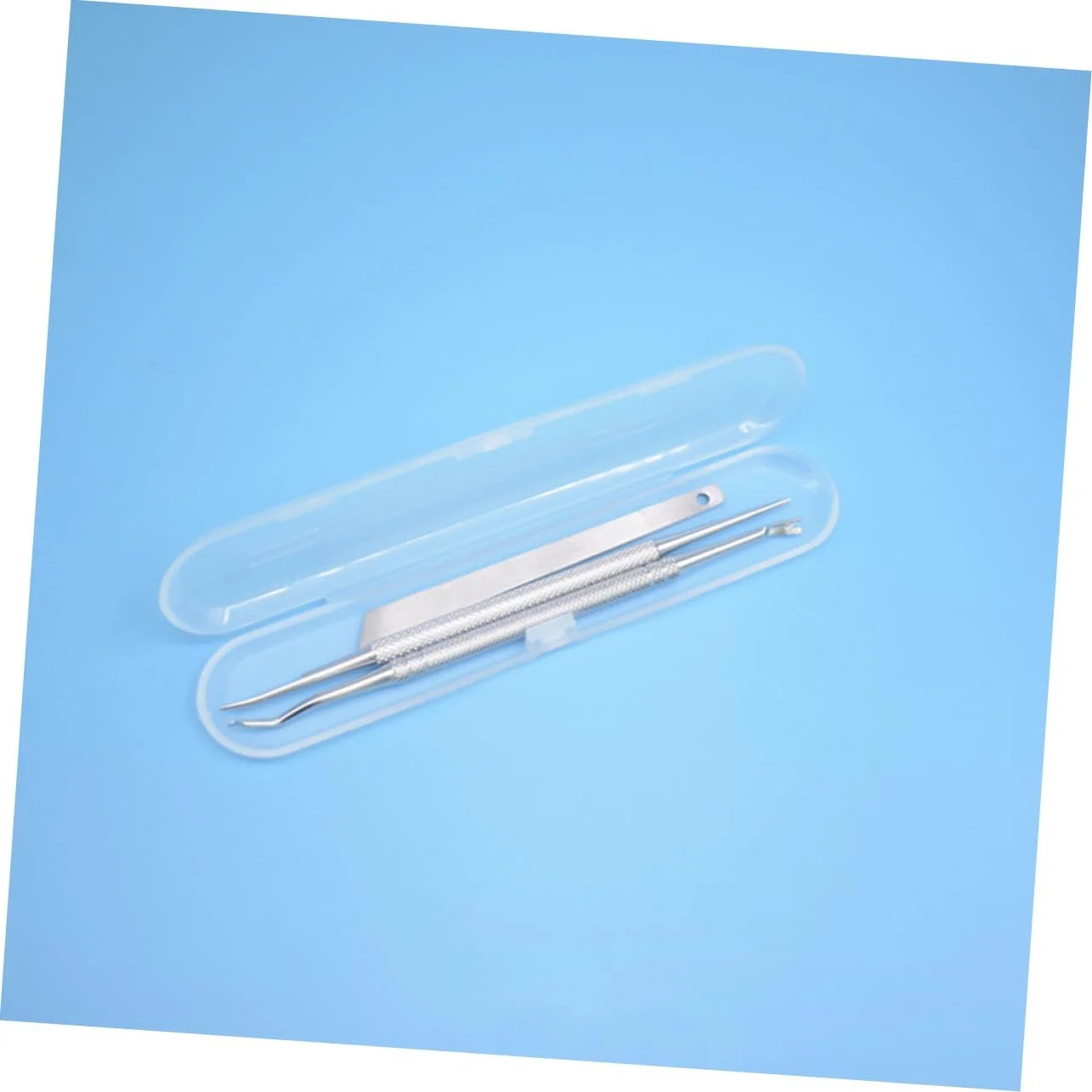 Набор для маникюра PACKOVE 3 предмета Серебряный, фото №5 Набор для маникюра PACKOVE 3 предмета Серебряный, фото №5