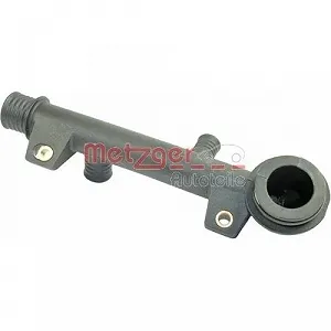 Фланець охолоджуючої рідини METZGER 4010077 для BMW synthetic.ua - Фото 1