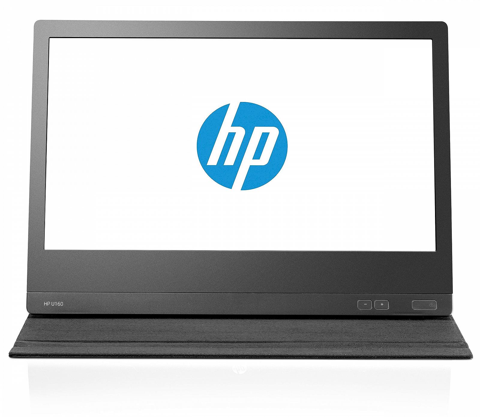Монітор HP U160 D4T56AT#ABB 39.6 см (15.6 дюйма) USB LED 12 мс Час відгуку Чорний, фото №1