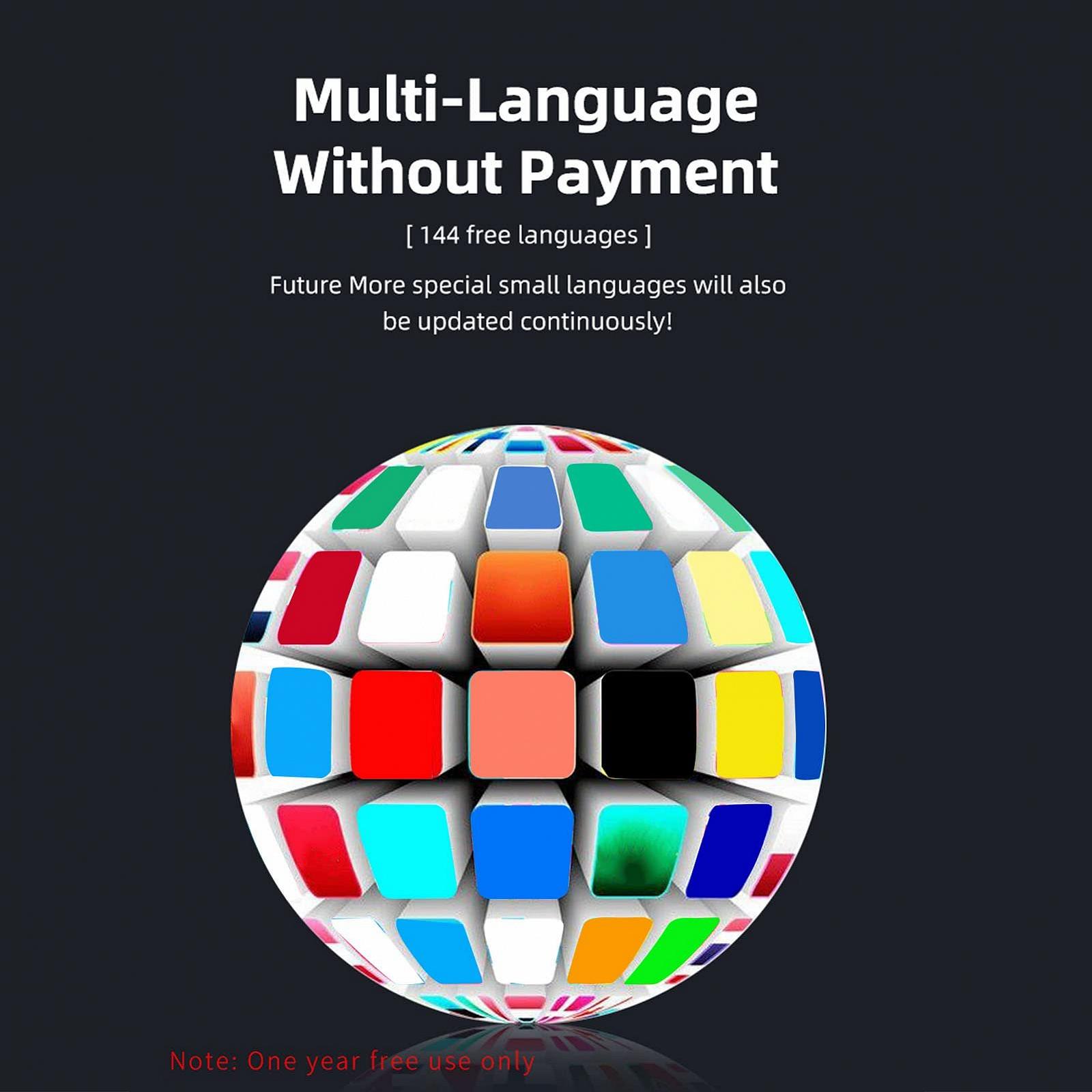 Навушники-перекладачі Black, фото №6 Навушники-перекладачі Black, фото №6