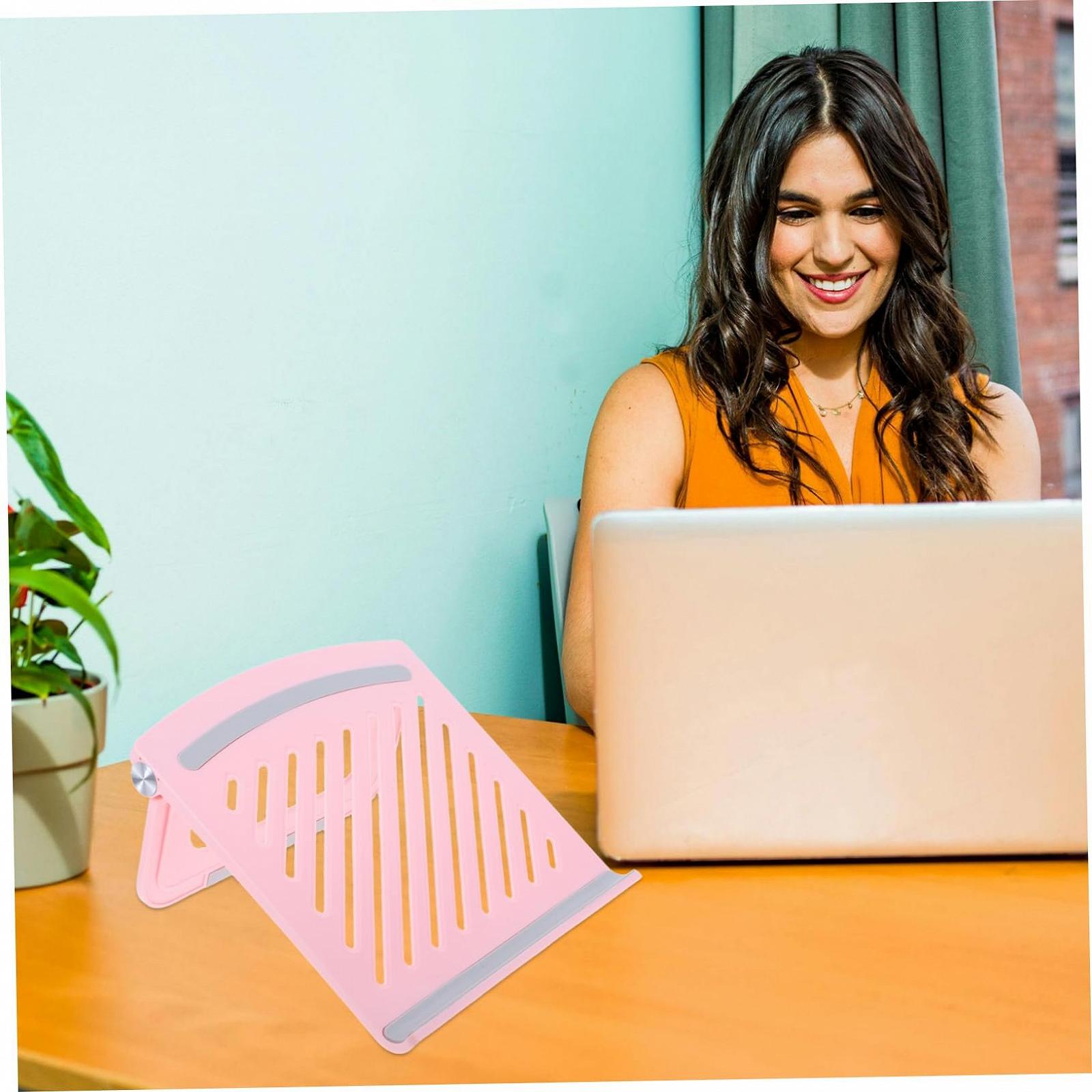 Подставка для ноутбука UKCOCO Складная Регулируемая по высоте с вентиляцией для ноутбуков, фото №6 Подставка для ноутбука UKCOCO Складная Регулируемая по высоте с вентиляцией для ноутбуков, фото №6