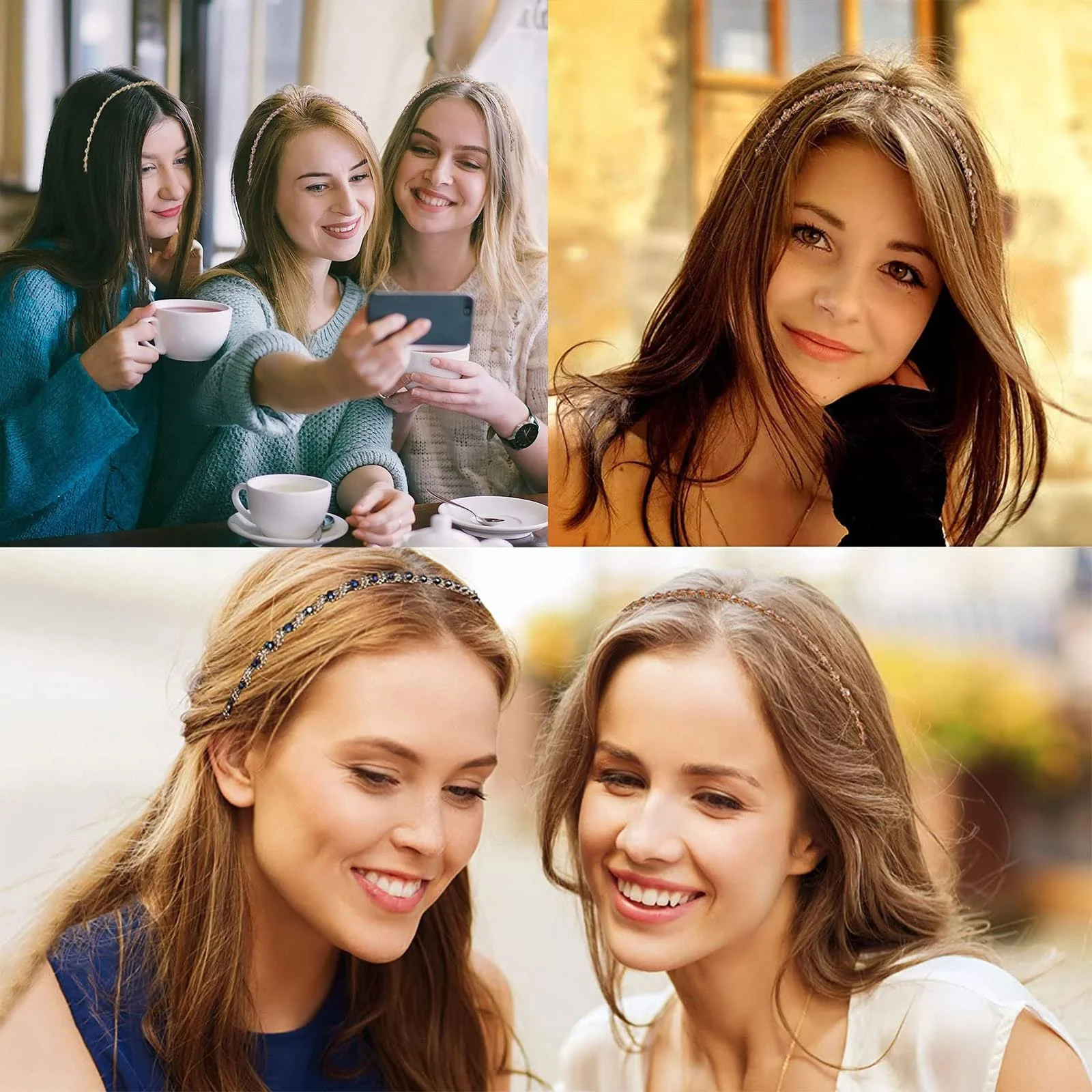 Набір обручів на голову жіночих, фото №7