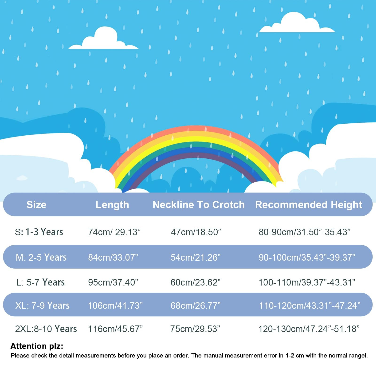 Детский дождевой комбинезон Hovkib для мальчиков и девочек, цельный дождевик, дышащий, водонепроницаемый, дождевик для малышей, грязевой костюм на молнии, 1-10 лет, фото №6 Детский дождевой комбинезон Hovkib для мальчиков и девочек, цельный дождевик, дышащий, водонепроницаемый, дождевик для малышей, грязевой костюм на молнии, 1-10 лет, фото №6