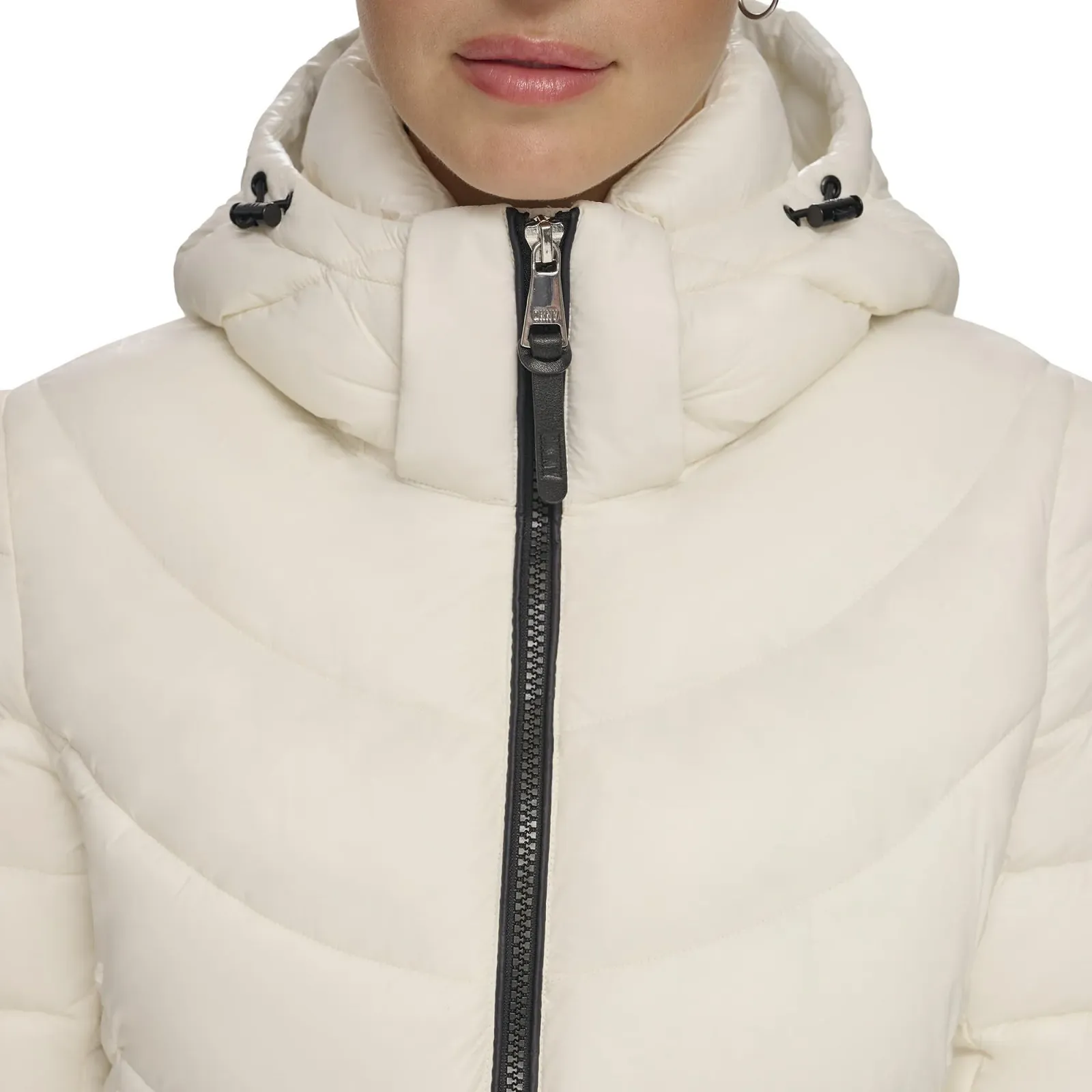 Женская Куртка DKNY Пуховик на молнии, фото №5 Женская Куртка DKNY Пуховик на молнии, фото №5