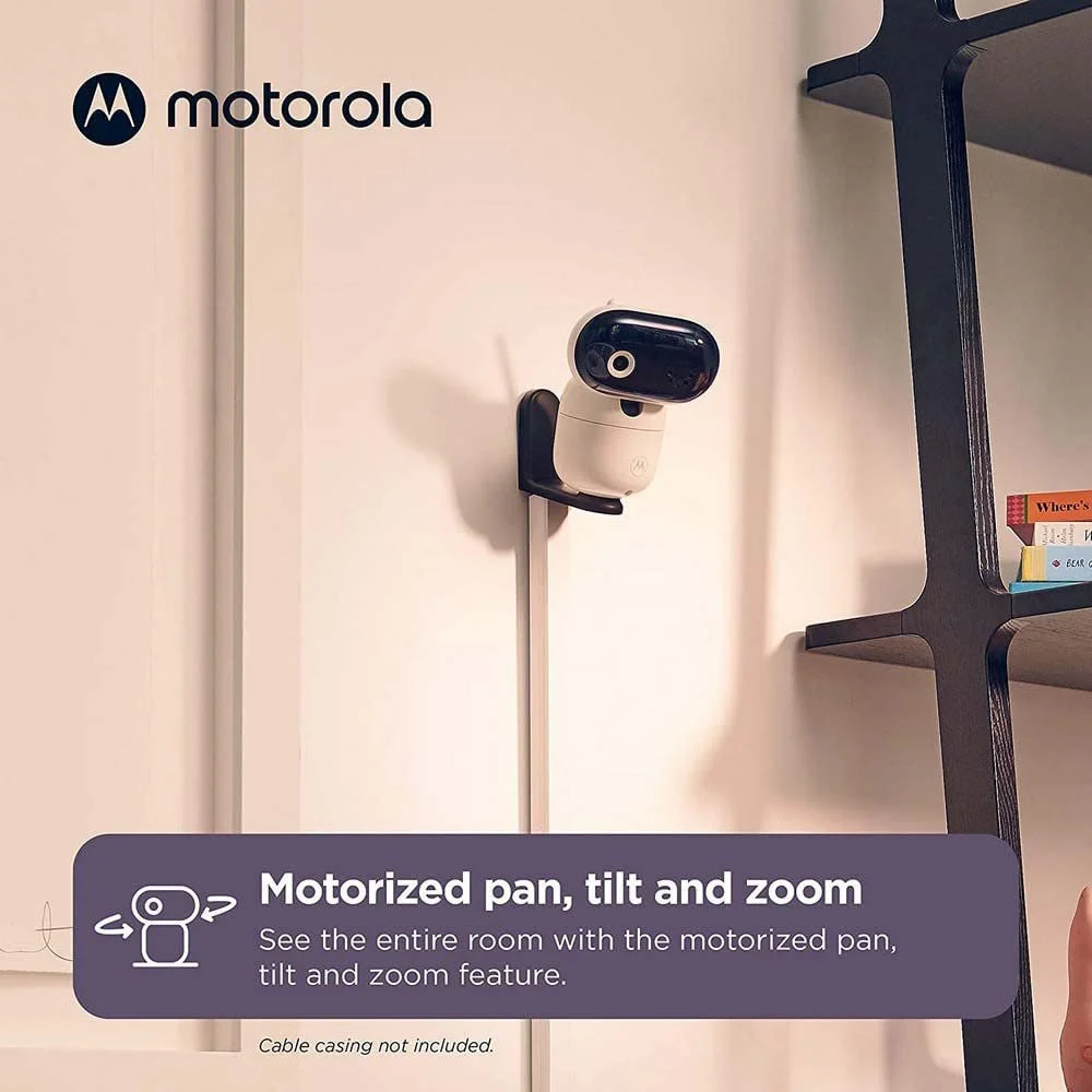 Відеоняня Motorola Nursery PIP1610 5" HD WiFi 720p Pan Tilt Zoom Двосторонній зв'язок, фото №4