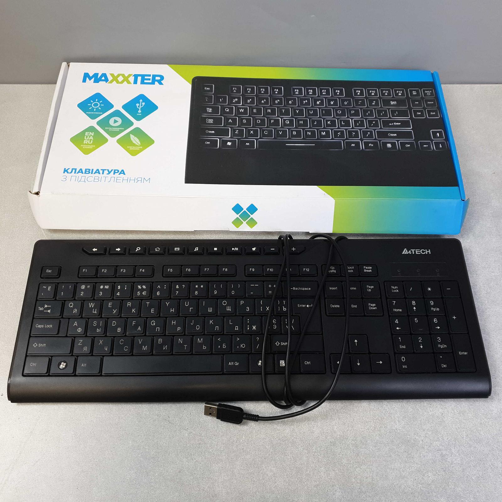 Клавиатуры Maxxter KB-301-UL, фото №1