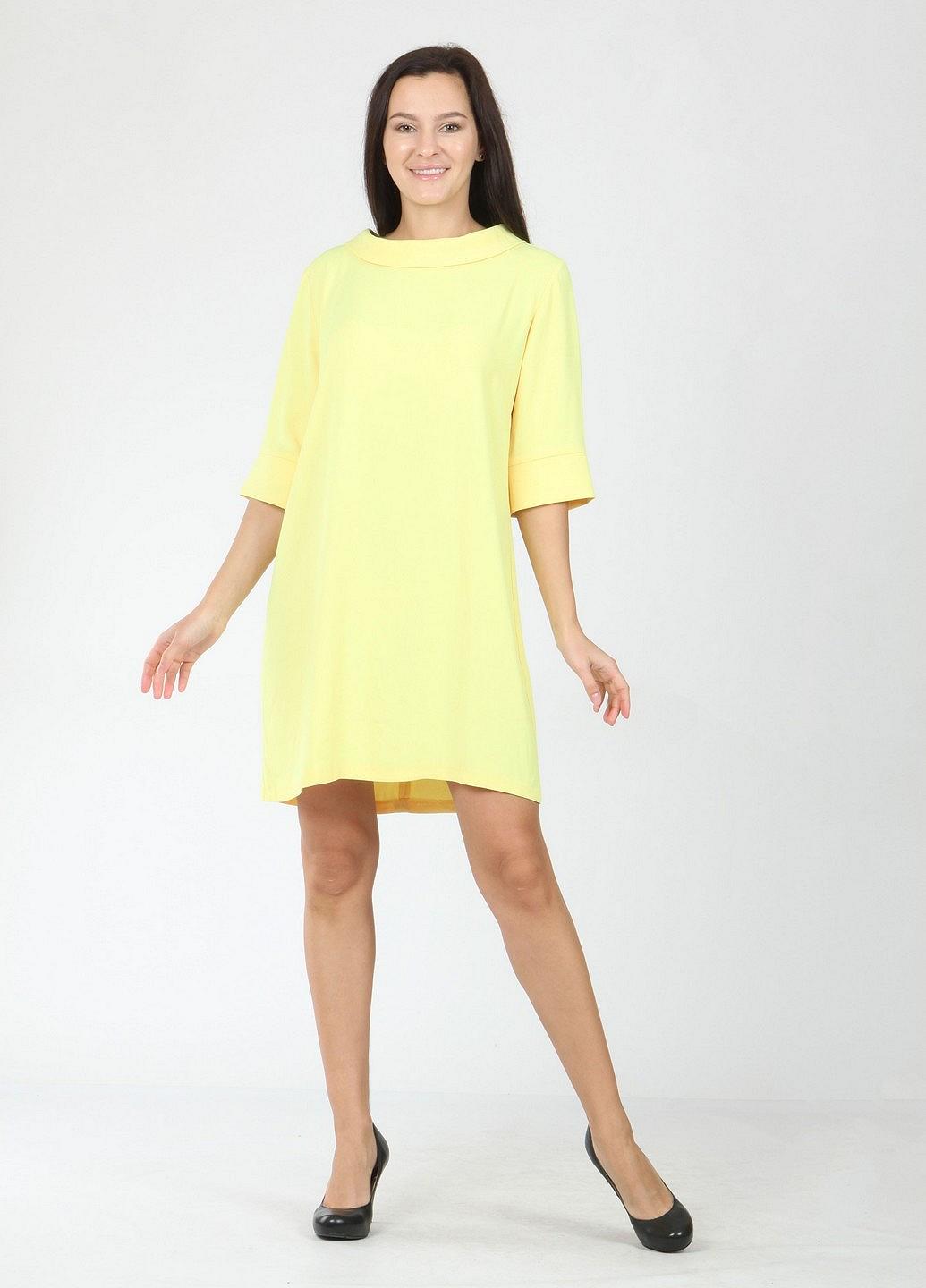 Платье MOZAH 42 Желтый (ND-031228-Yellow), фото №1