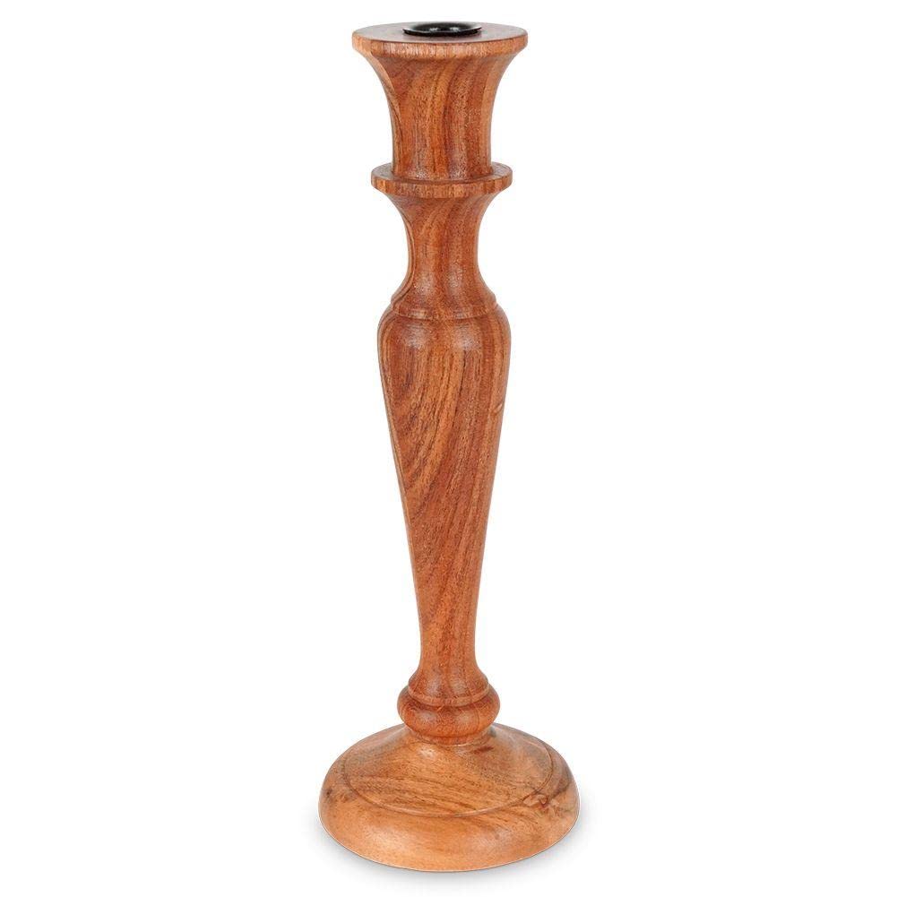 Підсвічник Vilde для довгої свічки з дерева 31.5 см, фото №3 Підсвічник Vilde для довгої свічки з дерева 31.5 см, фото №3