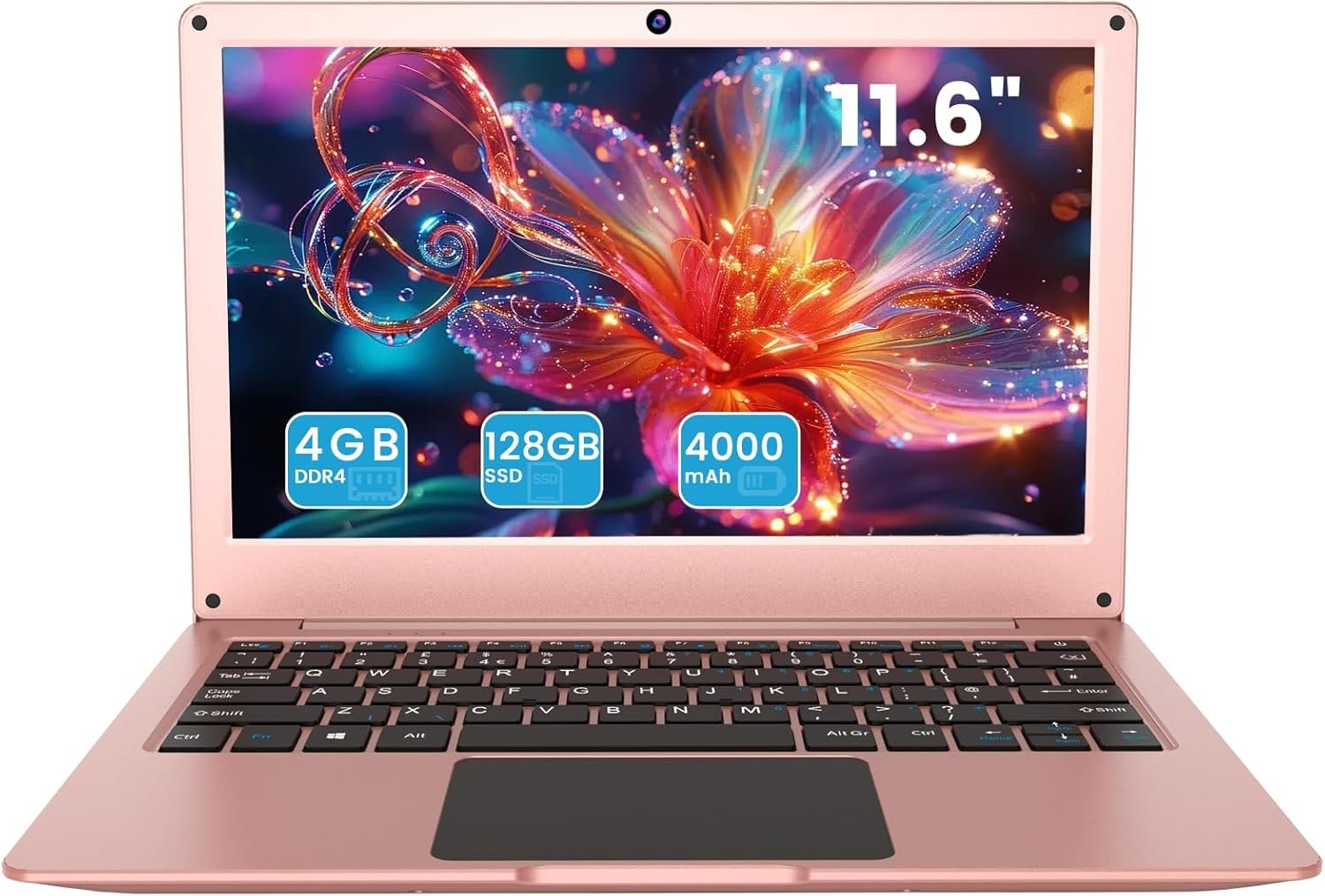 Ноутбук 11.6" Azeyou AL111U Intel Celeron N4020 RAM 4GB eMMC 128GB Windows 11 Алюминиевый корпус, фото №1