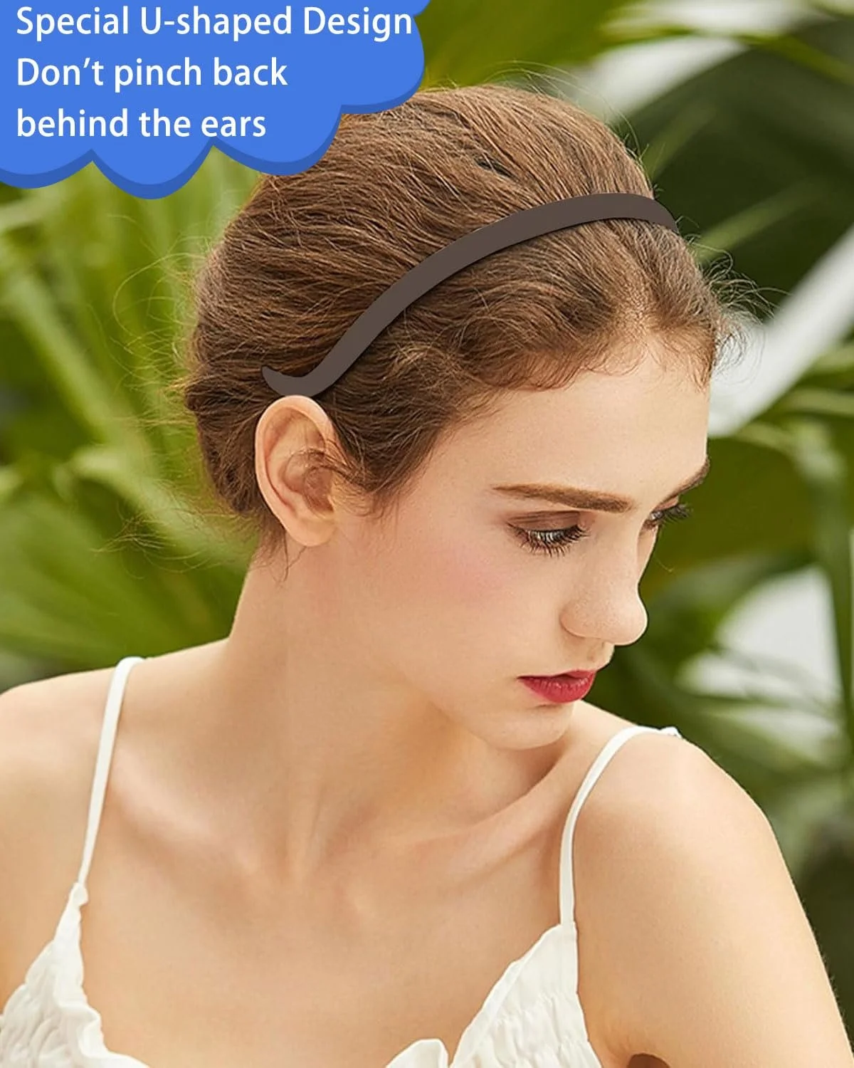 Обруч Serrated Тонкий для волосся, матовий, антиковзкий, фото №6 Обруч Serrated Тонкий для волосся, матовий, антиковзкий, фото №6