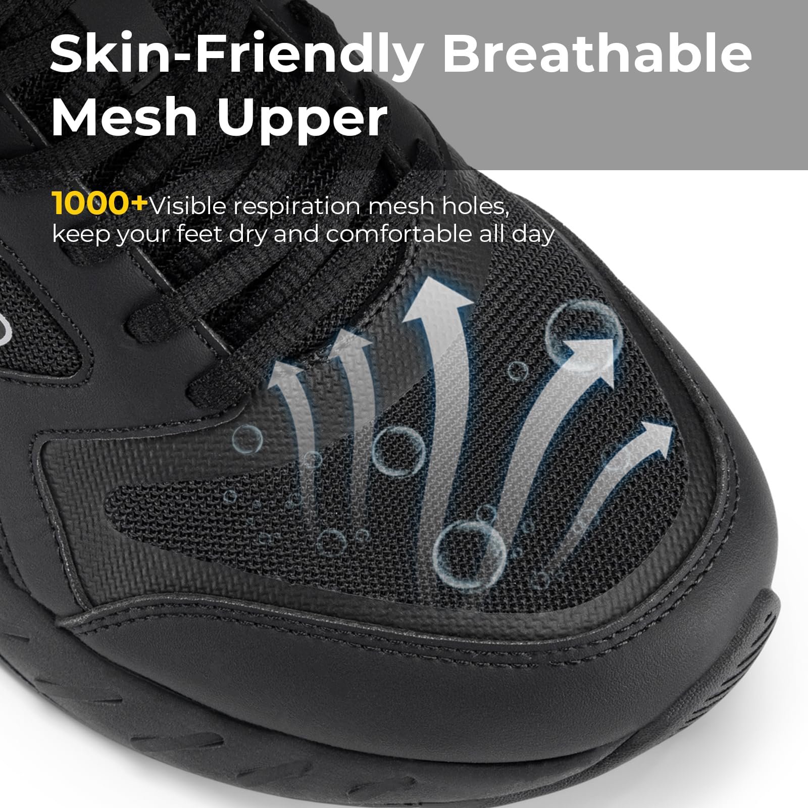 Кросівки FitVille Чоловічі для бігу, дуже широкі, із застібкою на липучці, фото №6