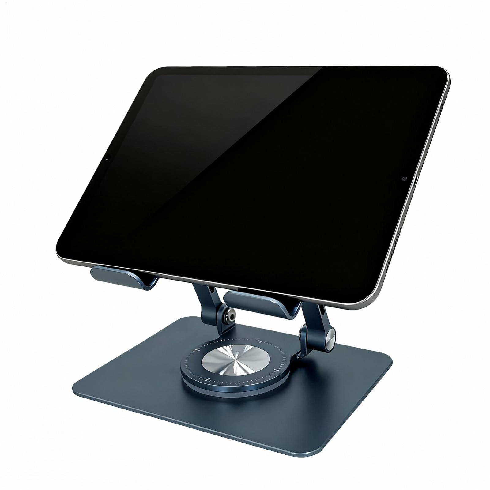 Подставка для ноутбука Эргономичная с вращающимся основанием на 360 градусов, складная, регулируемая | Портативный дизайн 3 в 1 для офиса, фото №9