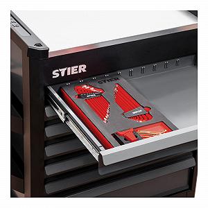 Набір шестигранних викруток STIER 6KT/TX 18 штук в м'якій пінній вставці (EVA) з високоякісної хром-ванадієвої сталі ціна на synthetic.ua - Фото 1 Набір шестигранних викруток STIER 6KT/TX 18 штук в м'якій пінній вставці (EVA) з високоякісної хром-ванадієвої сталі synthetic.ua - Фото 1