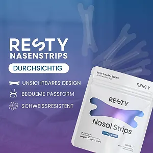 Пластир для носа Resty Прозорий 72 шт synthetic.ua - Фото 1