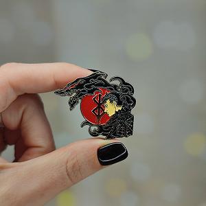 Металлический значок пин Берсерк Гатс - Фото 1