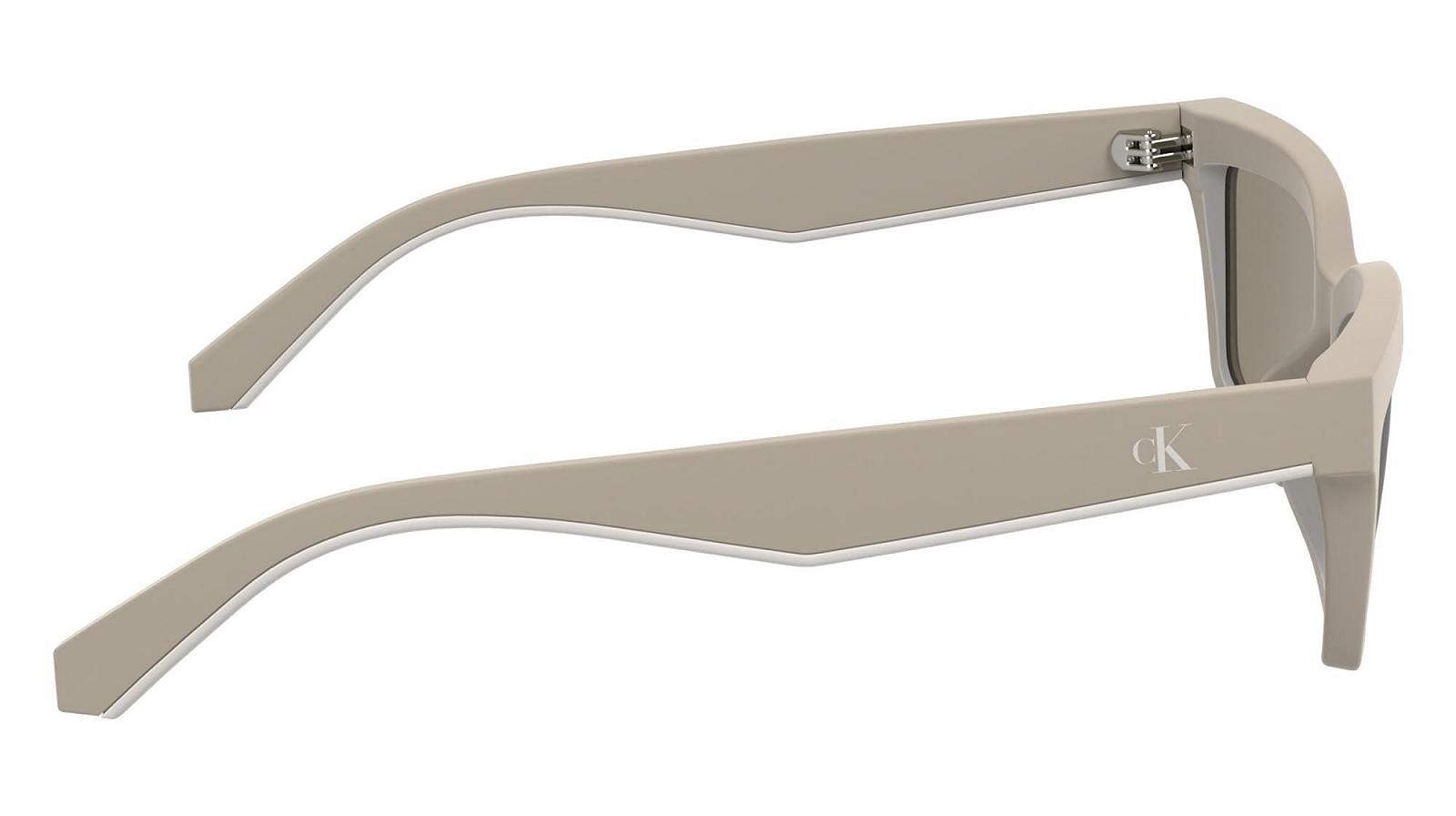 Сонцезахисні окуляри CALVIN KLEIN Jeans CKJ25604S Жіночі Матовий рум'янець з суцільною нюдовою лінзою, фото №7