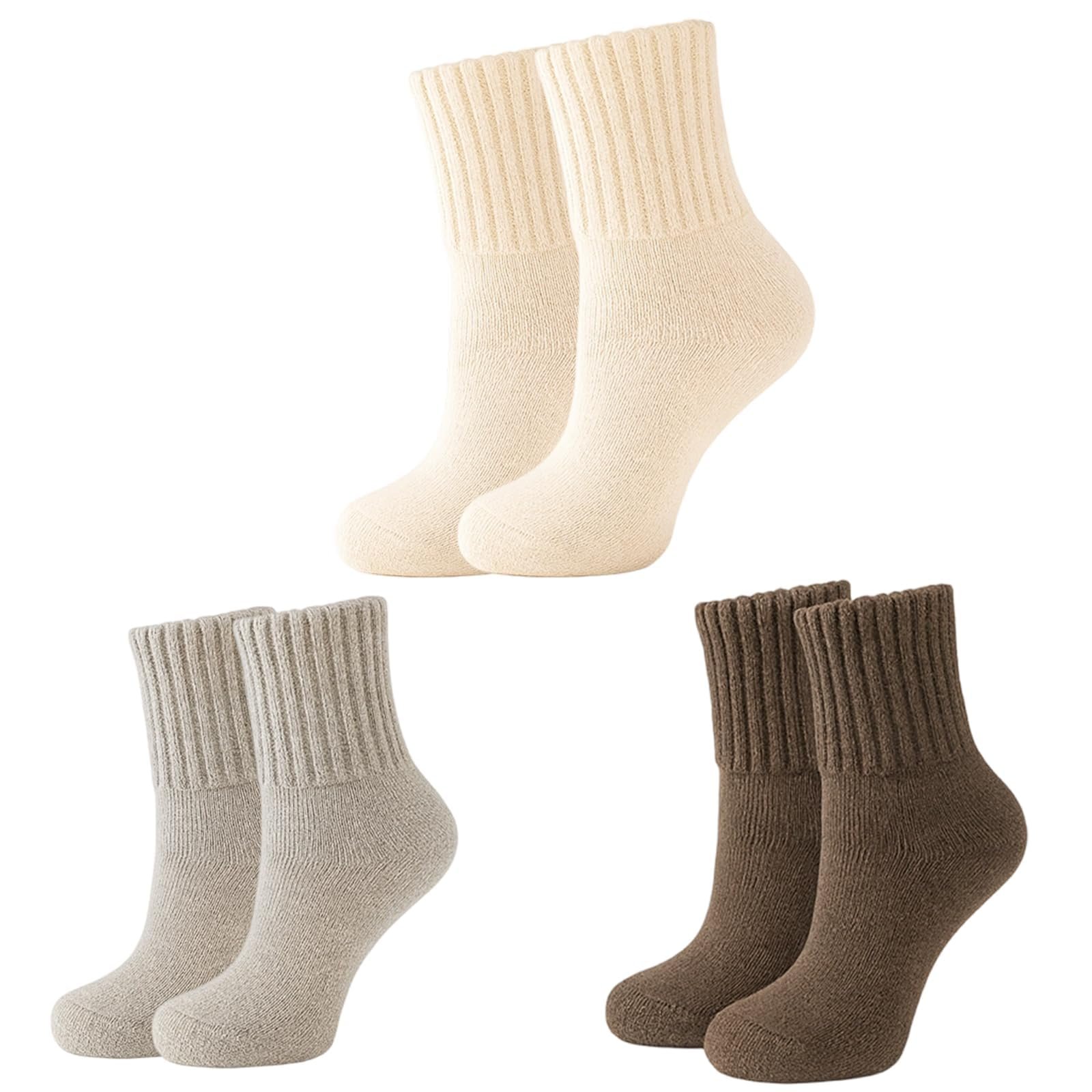 Носки Женские Cuddly Socks 35-38 Бежевый, Хаки и Светло-коричневый, фото №1