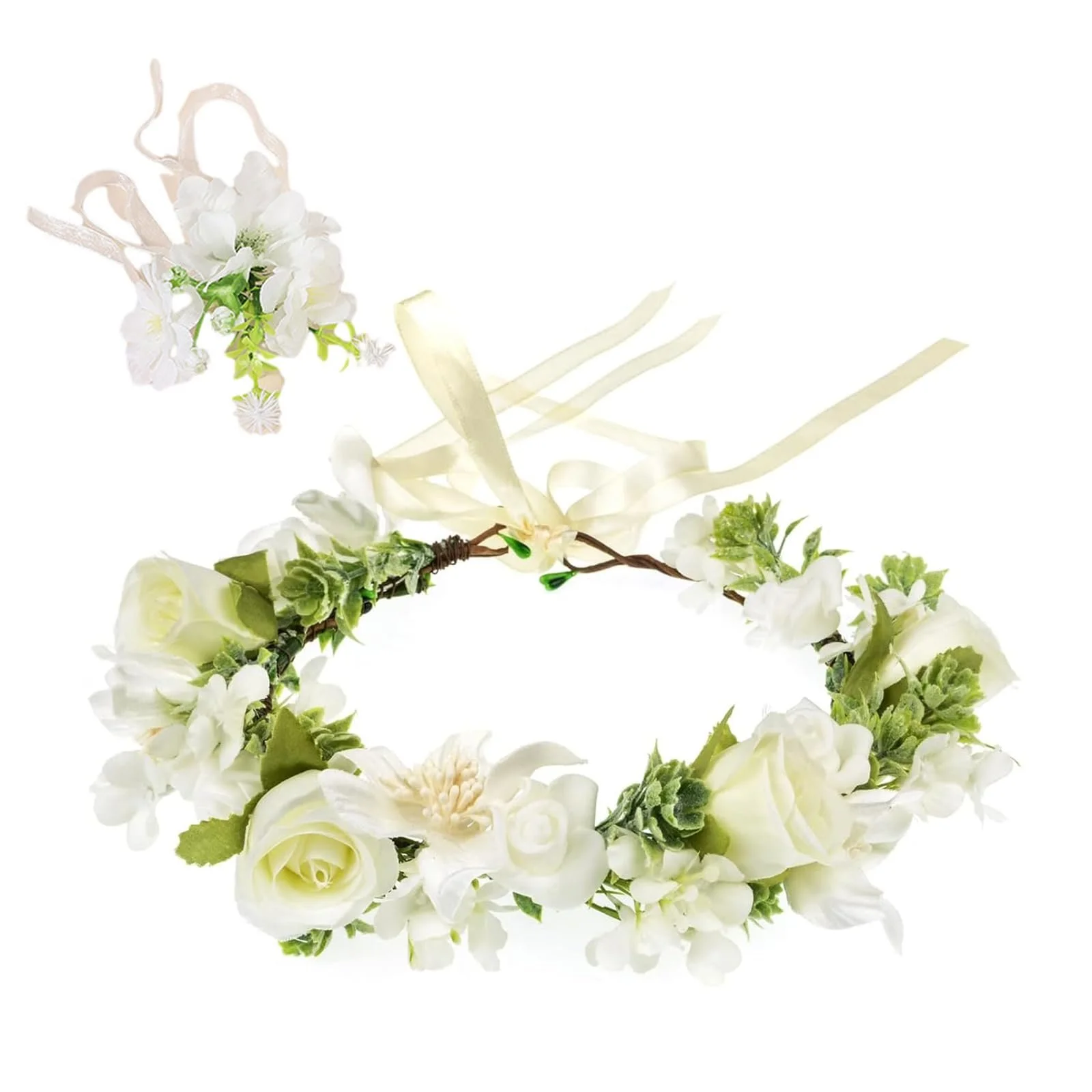 Вінок Штучні квіти, фото №1