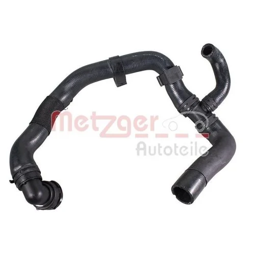 Шланг радиатора METZGER 2421983 для VW, правый верхний, фото №2
