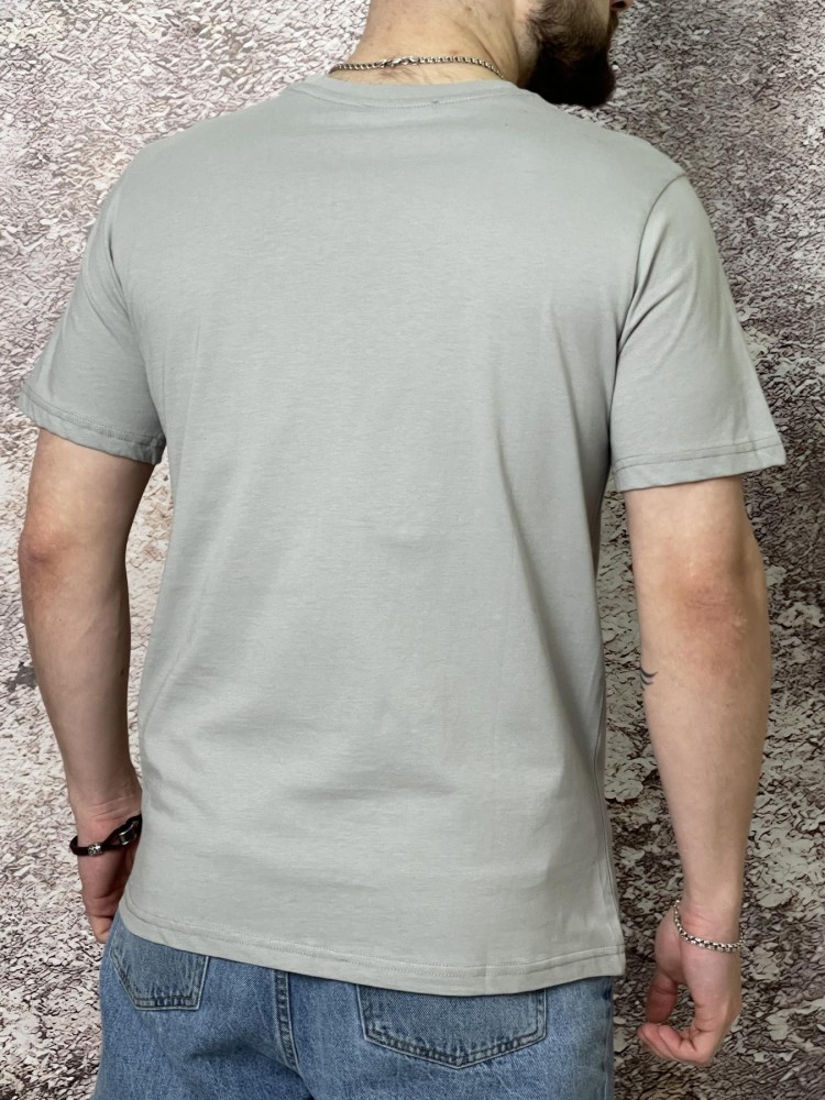 Футболка Tommy Hilfiger сіра вел лого, фото №3