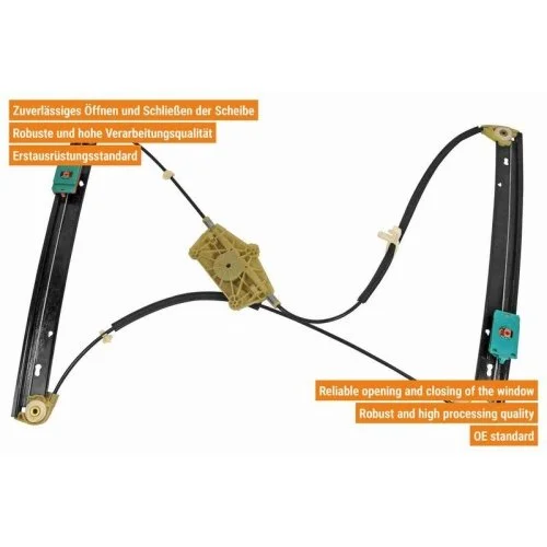 Склопідйомник VAICO V10-6283 AUDI SEAT SKODA VW VAG, фото №2