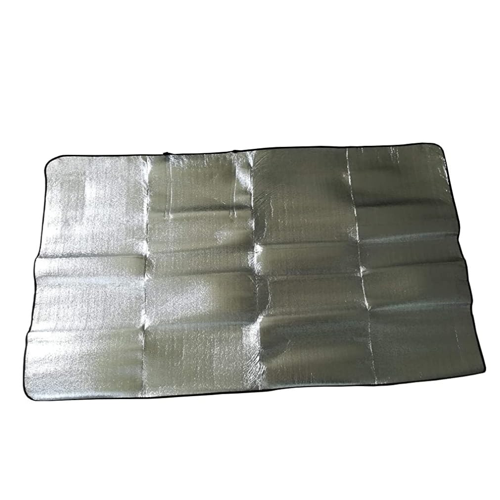 Коврик пенистый Grounding Mat Camping 78.74 x 47.24 дюйма двойной стороны алюминий, фото №7