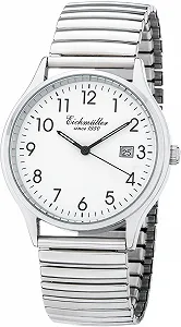 Годинник Eichmüller Classic Чоловічий Сталь 38мм Шкіряний/Металевий Ремінець 5ATM Кварцовий День і Дата - Фото 1