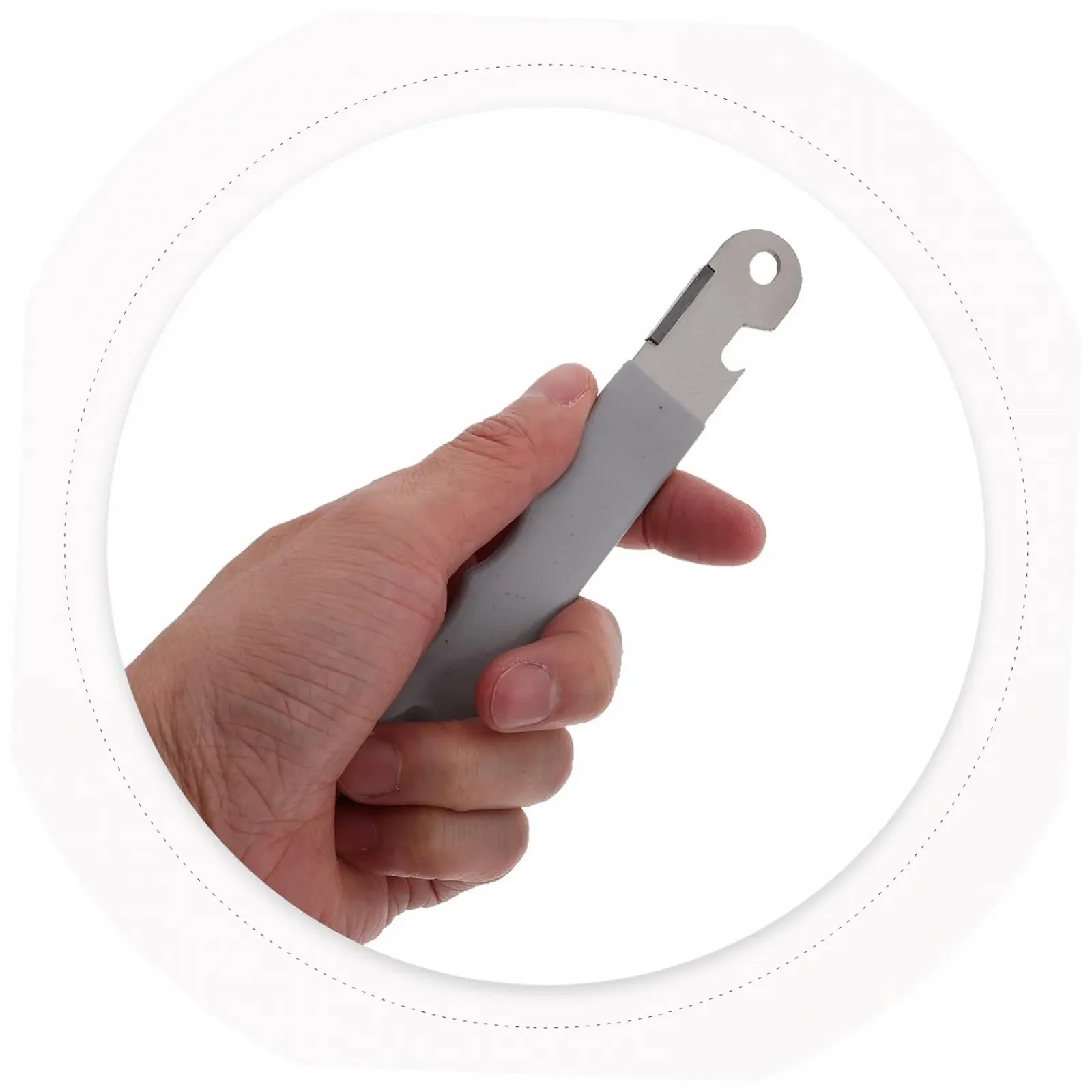 Точилка для ножів та ножиць Mipcase багатофункціональна з нержавіючої сталі ручна портативна, фото №4