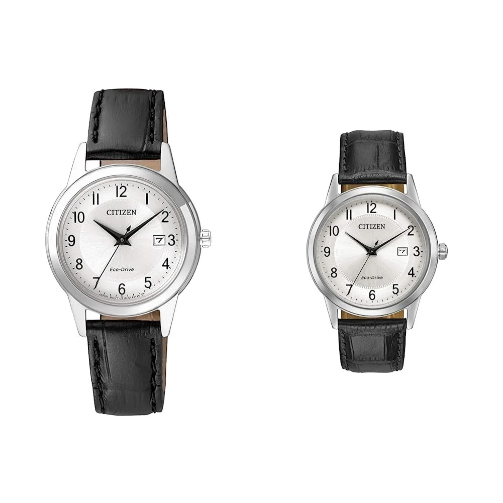 Жіночий аналоговий годинник Citizen FE1081-08A з шкіряним ремінцем, фото №1