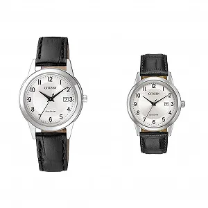 Жіночий аналоговий годинник Citizen FE1081-08A з шкіряним ремінцем - Фото 1