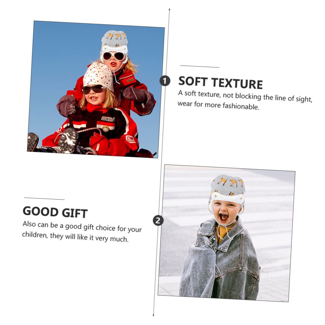 Шапка LIFKOME Детская зимняя хлопковая, фото №7 Шапка LIFKOME Детская зимняя хлопковая, фото №7