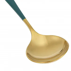 Кофейные ложки, Набор из 5 чайных ложек с цветной ручкой synthetic.ua - Фото 1