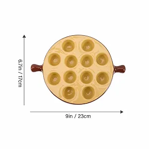 Форма для запікання равликів Schneckenbackform Керамічна 12 заглиблень з ручками synthetic.ua - Фото 1