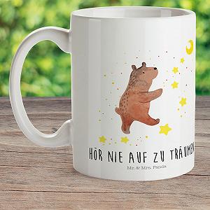 Кружка Детская Mr. & Mrs. Panda Медвежьи Мечты Пластиковая synthetic.ua - Фото 1