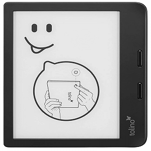 Електронна книга 7" Tolino Vision 6 / 16 ГБ / Android 8.1 / Wi-Fi / Сенсорний E-Ink екран (1264 × 1680) / Налаштовувана яскравість / Вологозахищеність IPX8 / Чорна ціна на synthetic.ua - Фото 1 Електронна книга 7" Tolino Vision 6 / 16 ГБ / Android 8.1 / Wi-Fi / Сенсорний E-Ink екран (1264 × 1680) / Налаштовувана яскравість / Вологозахищеність IPX8 / Чорна synthetic.ua - Фото 1