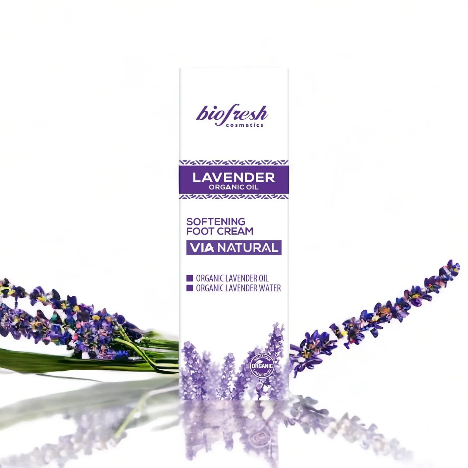Крем для ног Biofresh cosmetics Via Natural Lavender, фото №1