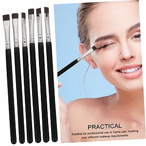 Пензлі Beaupretty Плоский для брів, інструмент для очей synthetic.ua - Фото 1