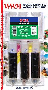 Чернила для HP DeskJet Ink Advantage 1015 WWM HELENA Black 3шт x 20мл IR3.HELENA/B Чернила для HP DeskJet Ink Advantage 1015 WWM HELENA Black 3шт x 20мл IR3.HELENA/B
