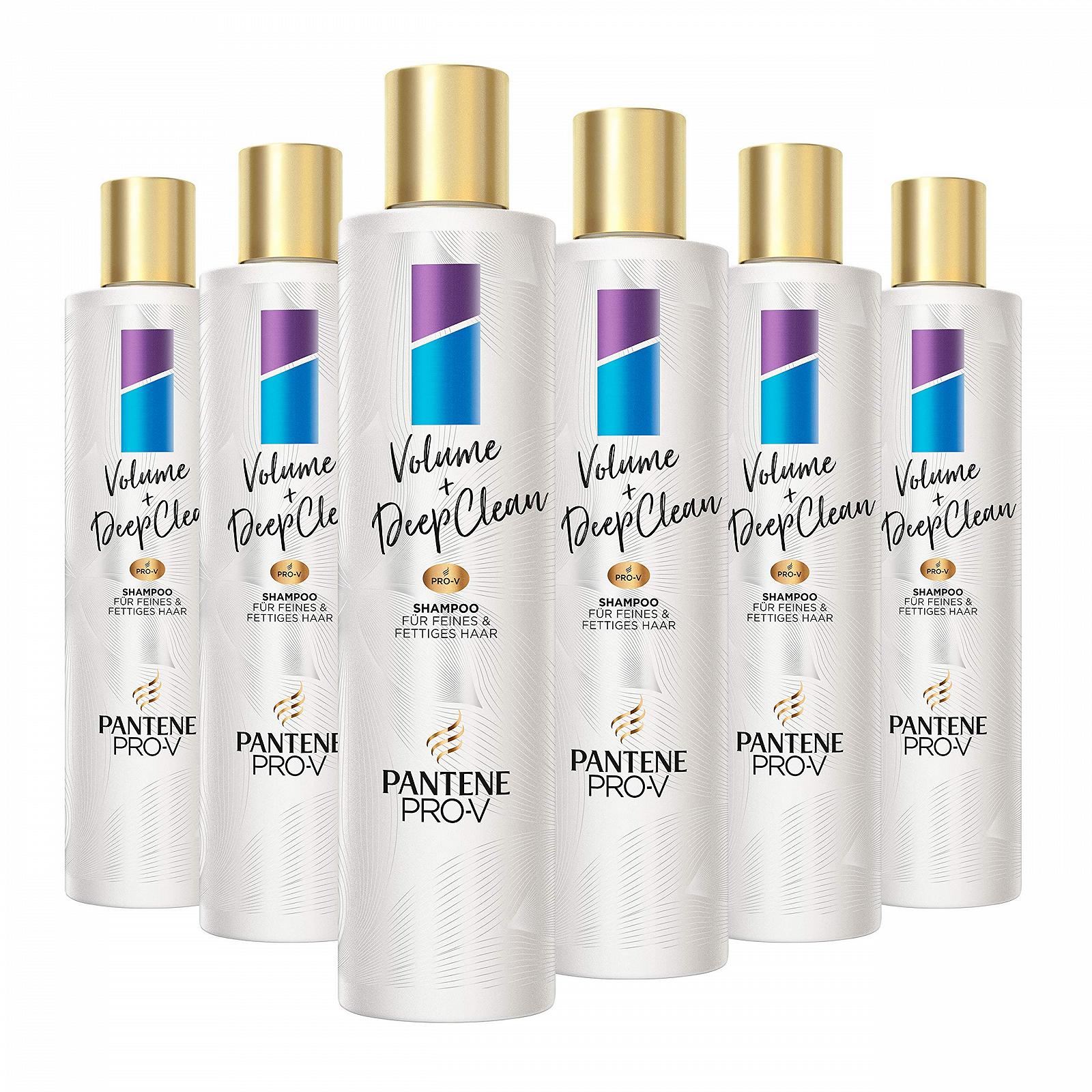 Шампунь Pantene Pro-V Об'єм + Глибоке очищення, 6 x 250 мл, фото №1