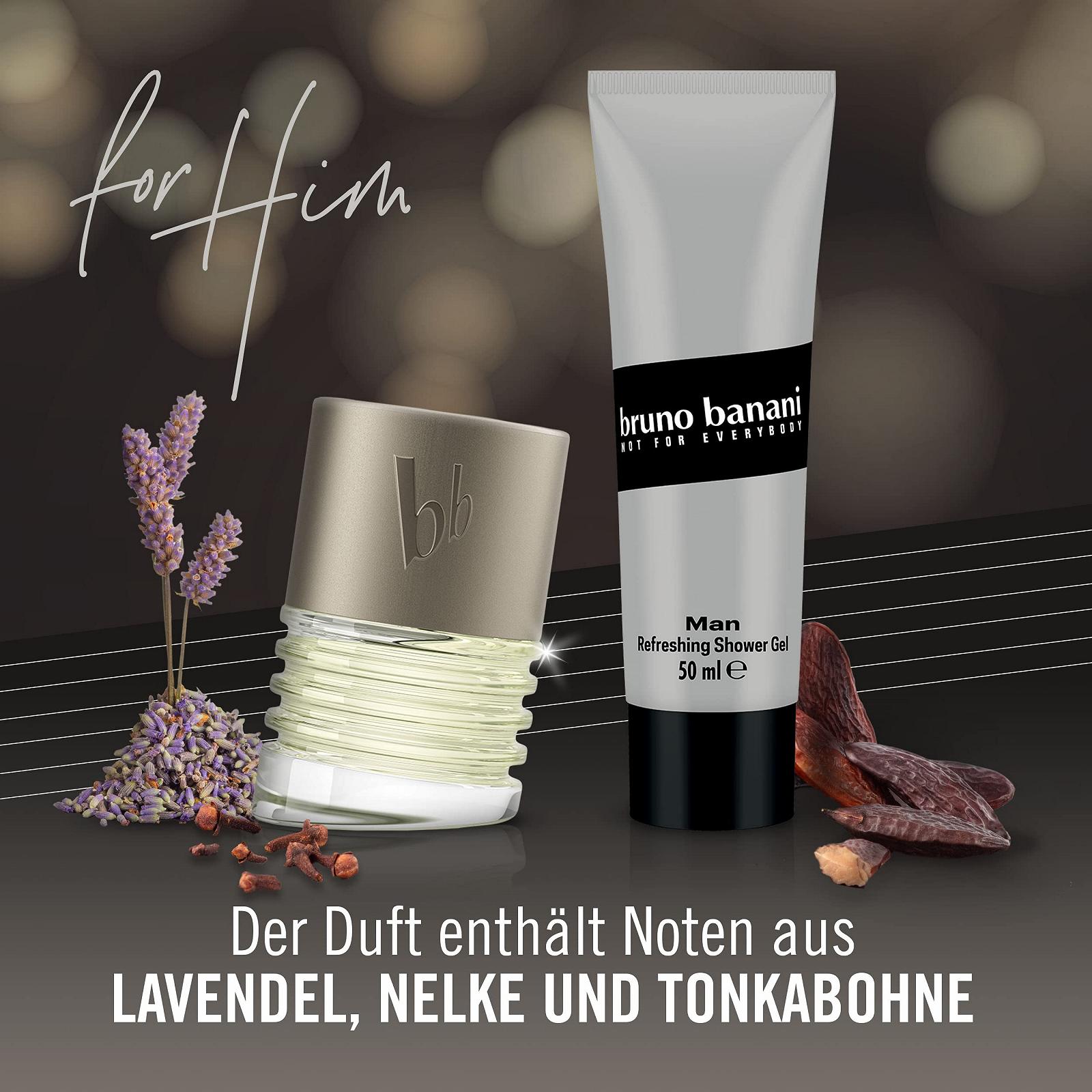 Подарунковий набір bruno banani Man Туалетна вода 30 мл + Гель для душу 50 мл, фото №4