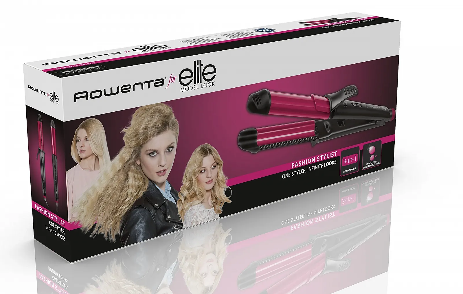 Мультистайлер 3 в 1 Rowenta Fashion Stylist CF4512 Черный, фото №6 Мультистайлер 3 в 1 Rowenta Fashion Stylist CF4512 Черный, фото №6