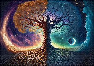 Пазл Ulmer Puzzleschmiede World Tree Yggdrasil 2000 деталей synthetic.ua - Фото 1